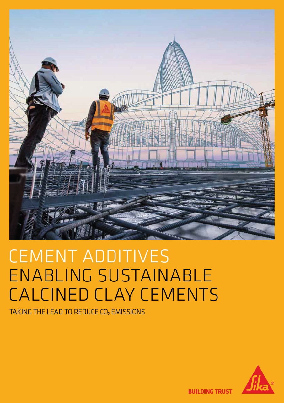 Sika Cement Additives - Enabling Sustainable Calcined Clay Cements