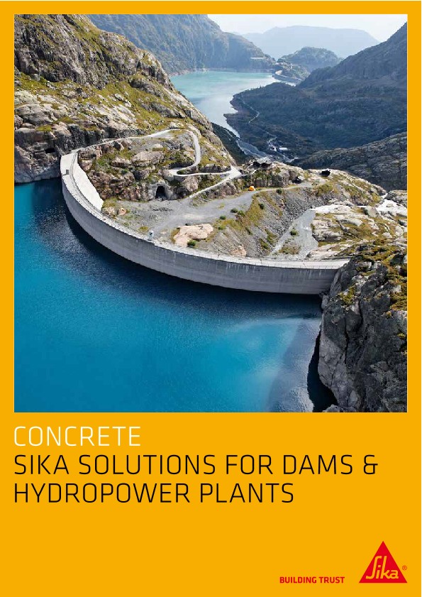 Sika Solutions for Dams & Hydropower Plants
