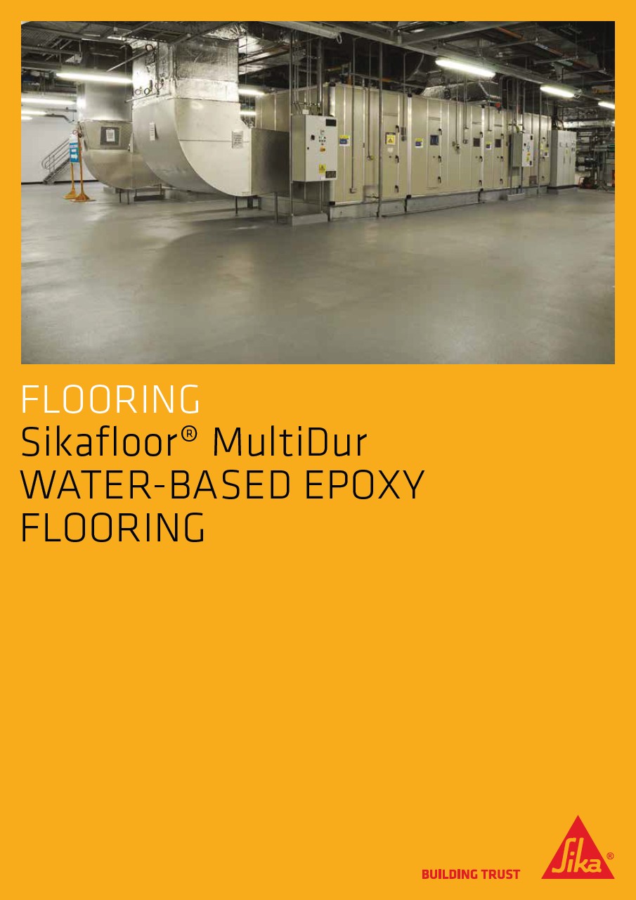 Sikafloor® MultiDur Water Based Epoxy Flooring