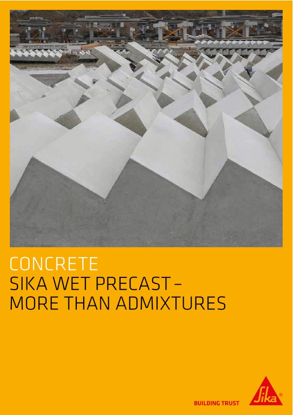 Concrete - Sika Wet Precast