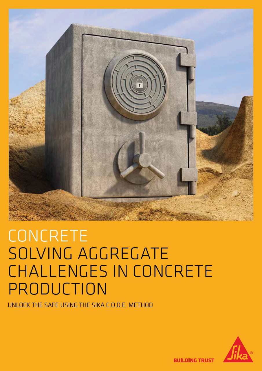 Solving Aggregate Challenges in Concrete Production - Unlock the Safe with the Sika CODE Method