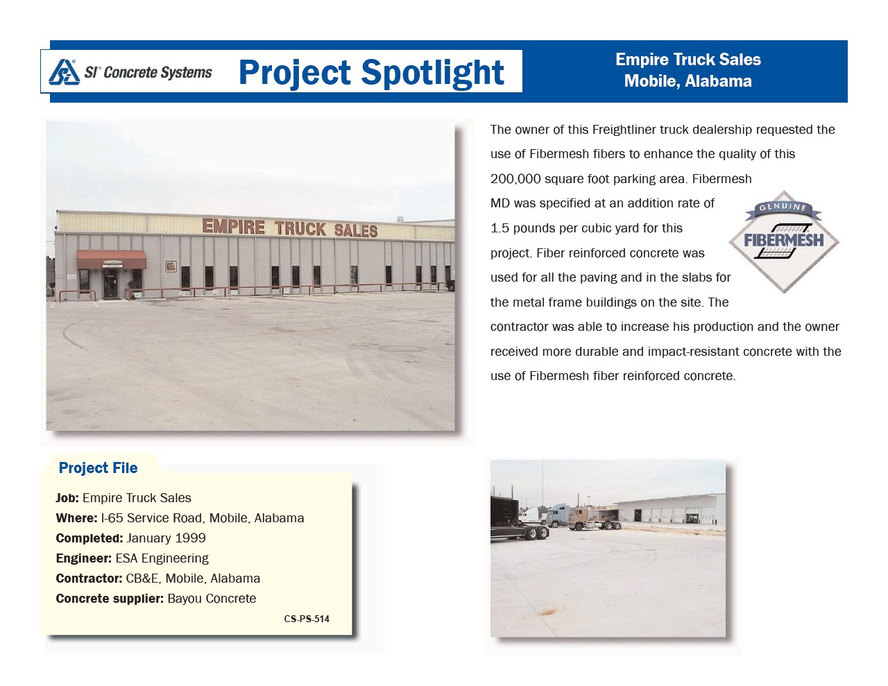 Fiber Reinforced Concrete