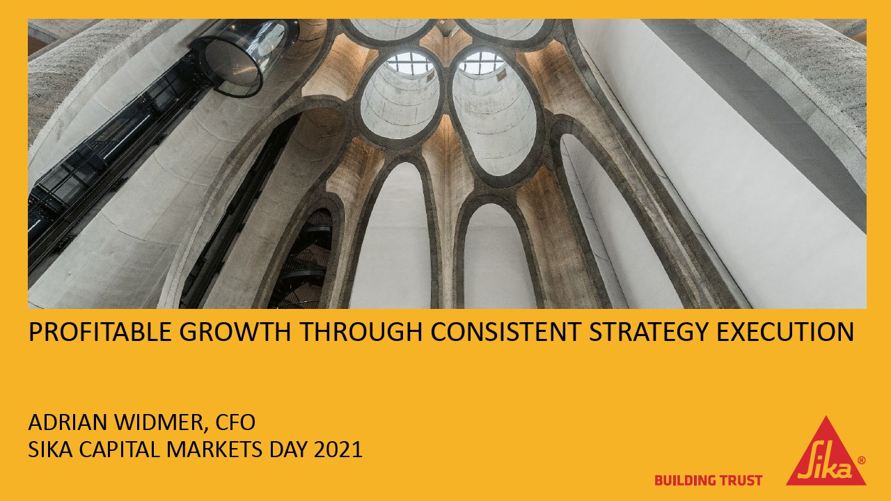 Profitable Growth Through Consistent Strategy Execution