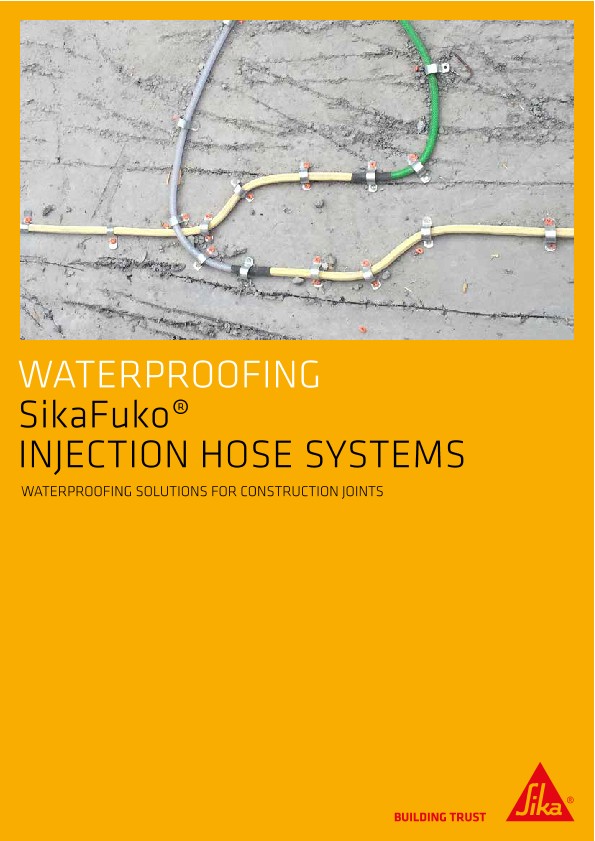 SikaFuko - Injection Hose Systems