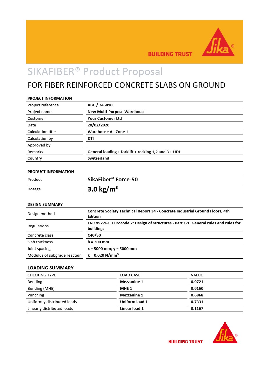 Optimize Your Fiber Reinforced Concrete Slab On Grade Calculation