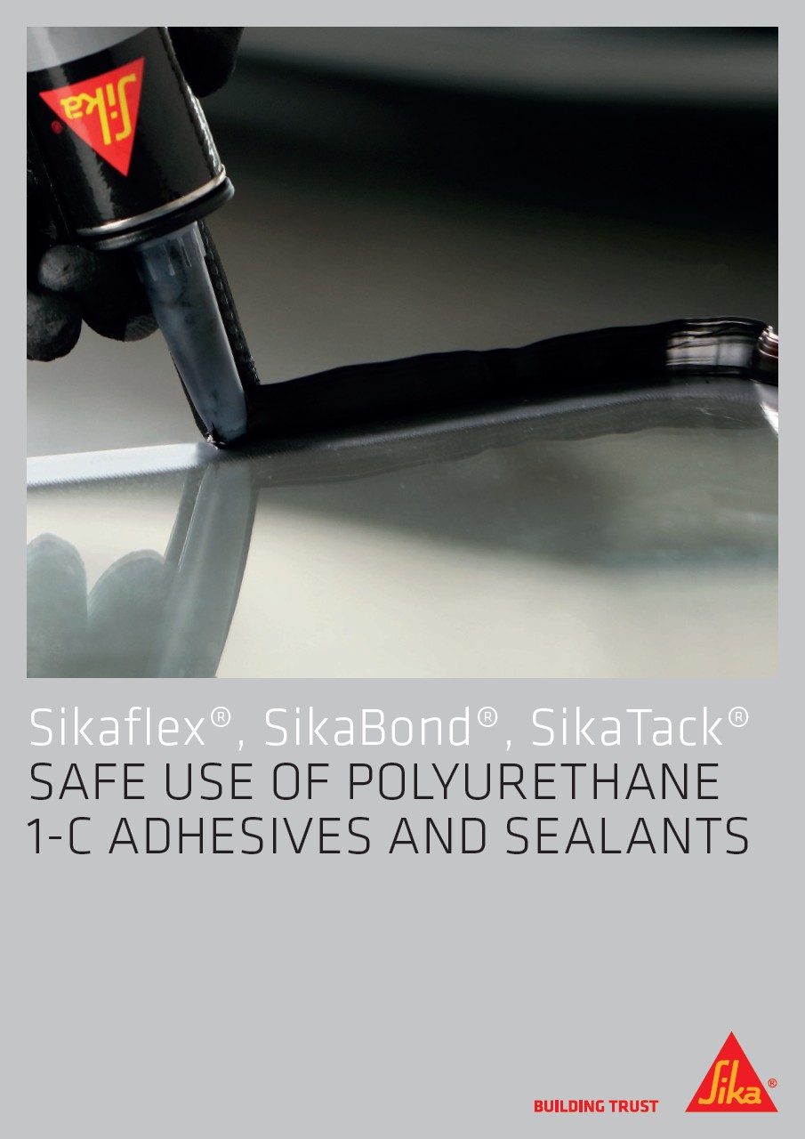 Safe Use of Polyurethane 1-C Adhesives and Sealants for Industrial Applications