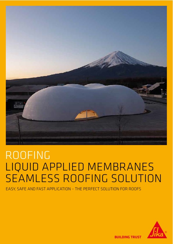 Liquid Applied Membranes - Seamless Roofing Solution