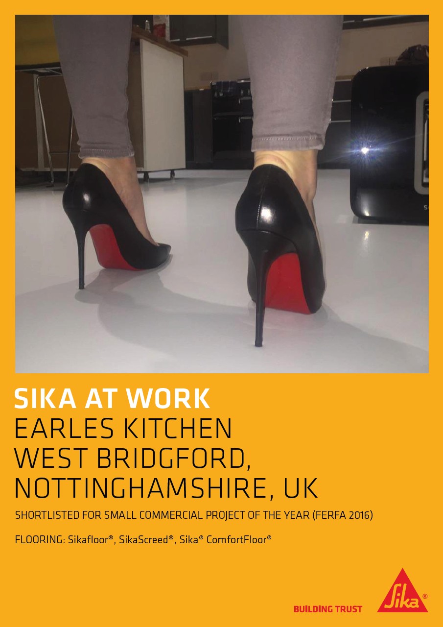 Earles Kitchen Floor in UK