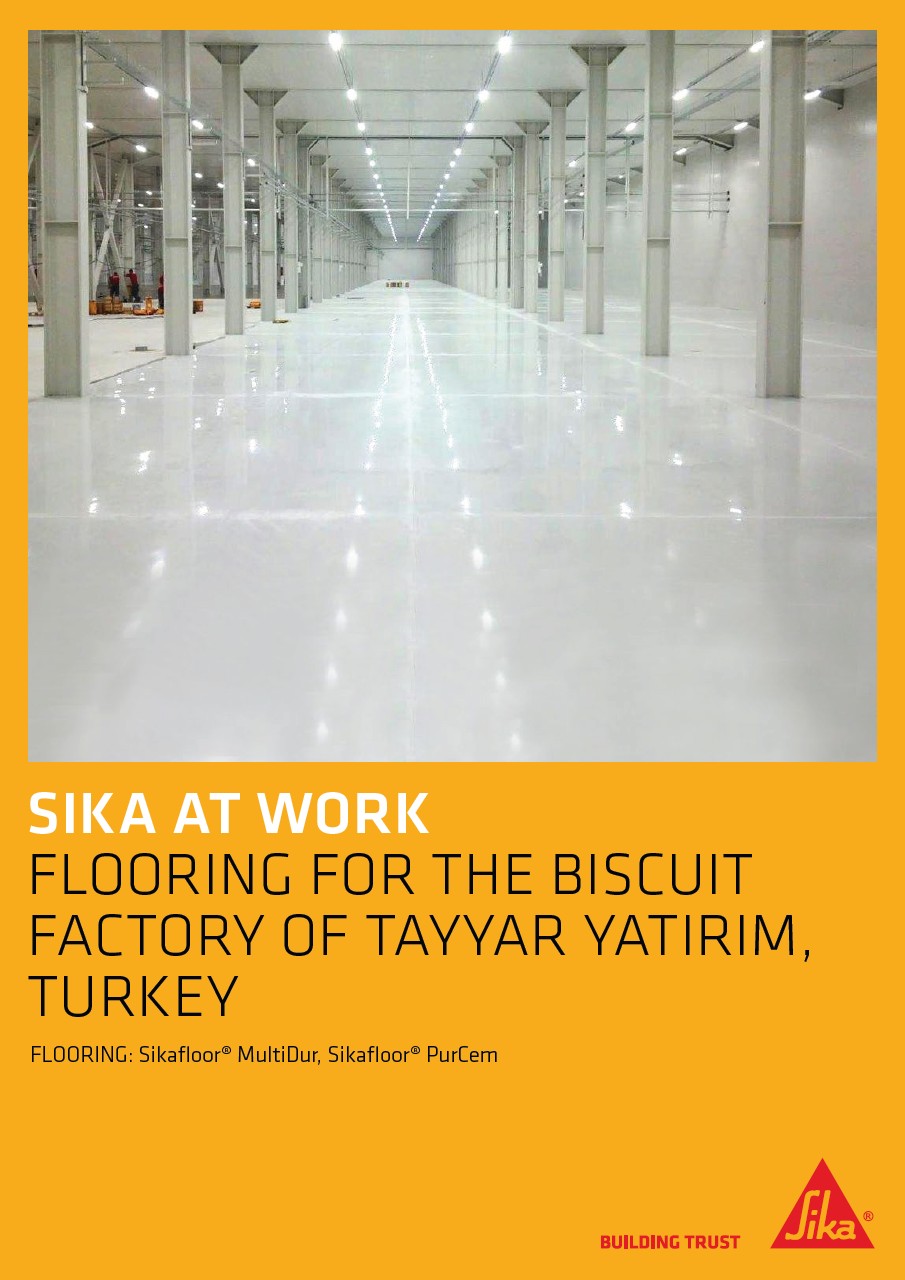 Biscuit Factory Flooring in Turkey