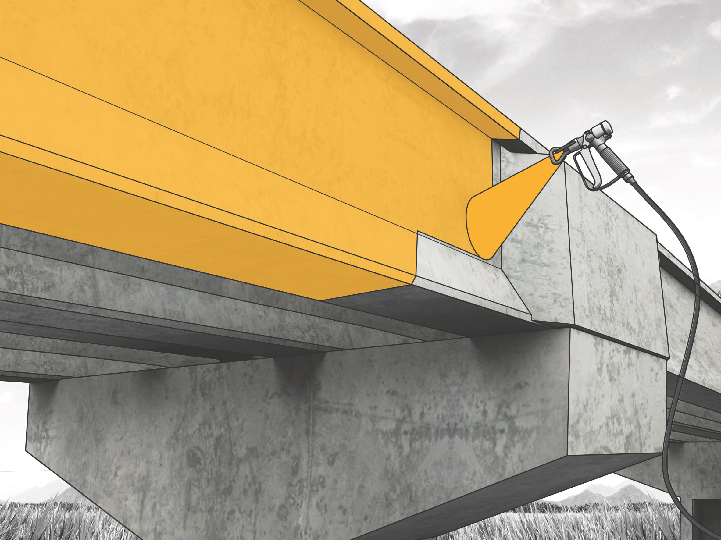 Wet Precast Concrete Technology Graphics