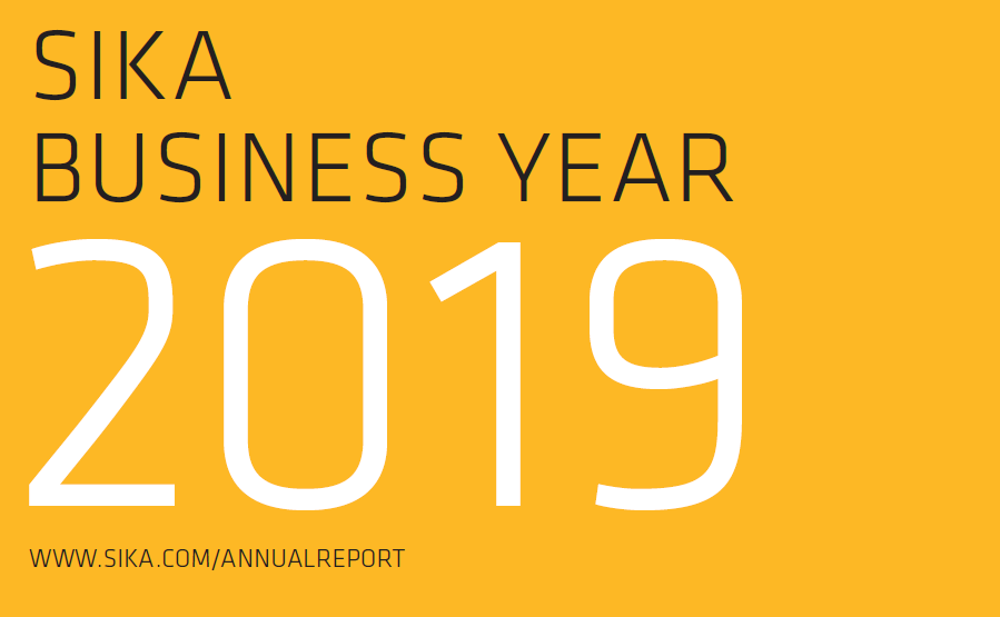 Sika Sustainability Report 2019
